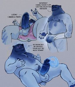 thm338, alcohol, anthro, balls, bear