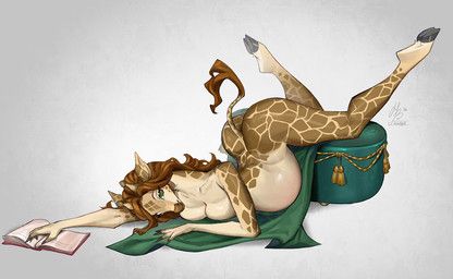 gracey_halvenka, landysh, anthro, artiodactyl, bedding