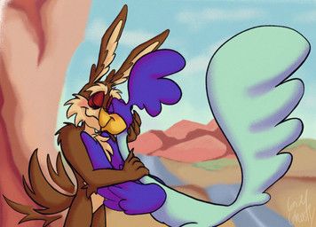road_runner_(looney_tunes), wile_e._coyote, looney_tunes, warner_brothers, grim_ghosty