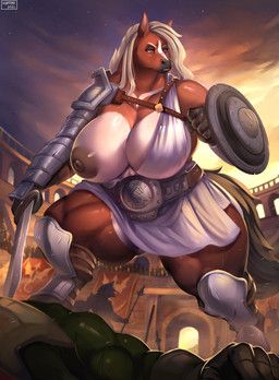 ocaritna, anthro, areola, big_breasts, biped