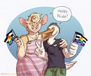 clover_(kantachibli), phillip_(kantachibli), lgbt_pride_month, kantachibli, anthro