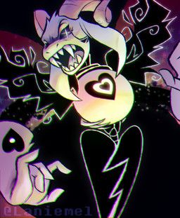 asriel_dreemurr_(god_form), undertale, undertale_(series), laniemel, 2_horns