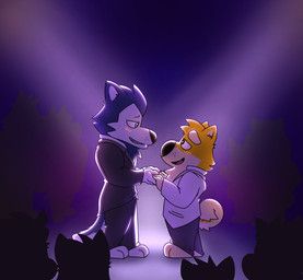 background_character, bau_husky, gab_shiba, gab_(comic), gabshiba