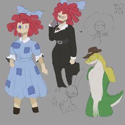 bule_(buleruby), gummigoo_(tadc), jax_(tadc), ragatha_(tadc), glitch_productions