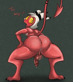 moxxie_(helluva_boss), hellaverse, helluva_boss, illegaleel, anus