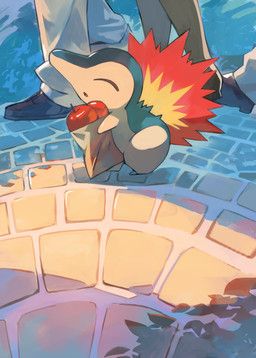 nintendo, pokemon, qbeuxvii22, ambiguous_gender, apple