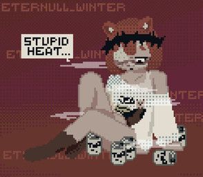 eternull_wxnter, alcohol, animal_humanoid, annoyed, beer