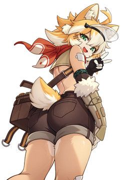 melitta_(arknights), xmfranz, :3, accessory, ahoge