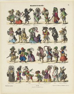 public_domain, eduard_ille, anthro, apron, avian