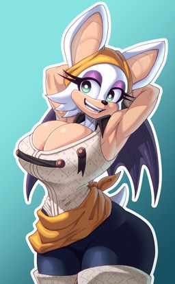 rouge_the_bat, sega, sonic_the_hedgehog_(series), vertacularrld, anthro