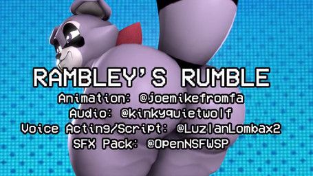 rambley_raccoon, indigo_park, joemike, kinkyquietwolf, shwungus