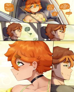 katherine_robinson_(gammainks), liam_robinson_(gammainks), gammainks, afternoon, ahoge