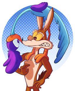 road_runner_(looney_tunes), wile_e._coyote, looney_tunes, warner_brothers, zelene_19