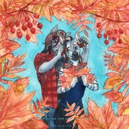 crimson_storm, izzabelle_frost, lys-d-raev, anthro, autumn
