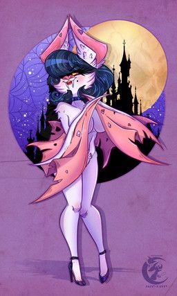 jazzybatty, anthro, bat, big_ears, blue_hair