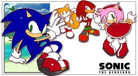 amy_rose, knuckles_the_echidna, miles_prower, sonic_the_hedgehog, sega