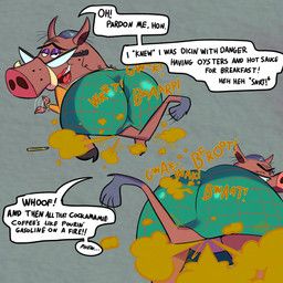 mrs._warthog_(mgpam), cartoon_network, my_gym_partner's_a_monkey, gassipons, anthro