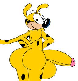marsupilami_(character), marsupilami_(series), heavymetalrules, anthro, arms_bent