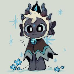 cyan_crown_(cult_of_the_lamb), yngya_(cult_of_the_lamb), cult_of_the_lamb, massive_monster_(studio), goatmogu