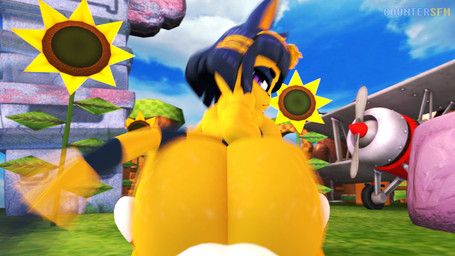 ankha_(animal_crossing), miles_prower, animal_crossing, nintendo, sega