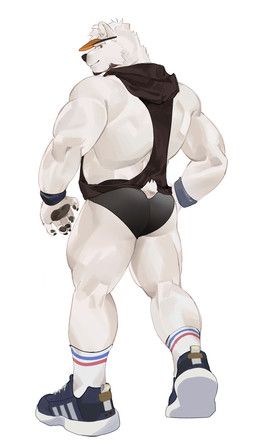 yong_(seatohao), seatohao, anthro, back_muscles, bear