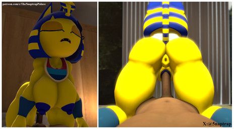 ankha_(animal_crossing), animal_crossing, nintendo, patreon, 5naptrap