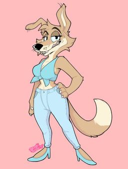 daisy_dingo, blinky_bill_(series), brookibrooki, anthro, blue_eyes
