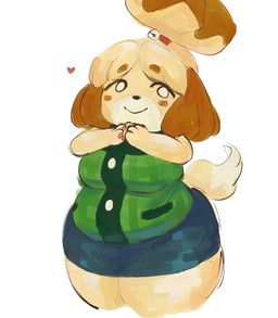 isabelle_(animal_crossing), animal_crossing, nintendo, melonsoldier, anthro