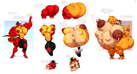 bowser, jake_long, american_dragon:_jake_long, disney, mario_bros