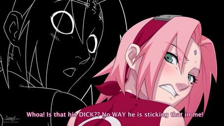 naruto_uzumaki, sakura_haruno, naruto, sound_warning, uzrah
