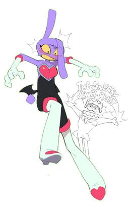 caine_(tadc), jax_(tadc), rouge_the_bat, glitch_productions, sega