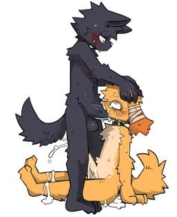 nifram_logan, yellow_(him_army), pizademokttero, anthro, anthro_on_anthro
