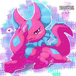bandai_namco, digimon, leafblade97, anthro, blue_eyes