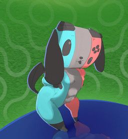 switch_dog, nintendo, nintendo_switch, warppig, :3
