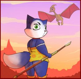 krystal_(dinosaur_planet), kyte_(dinosaur_planet), dinosaur_planet, rareware, cookieboy011