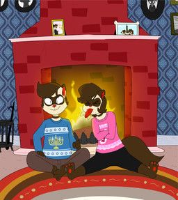 gordon_wexler, sarah_wexler, hanukkah, judaism, chokovit_(artist)