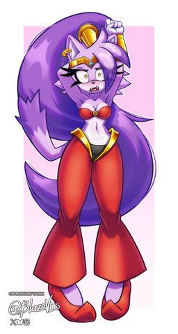blaze_the_cat, shantae, sega, shantae_(series), sonic_the_hedgehog_(series)