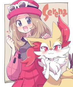 serena_(pokemon), nintendo, pokemon, eromame, :3