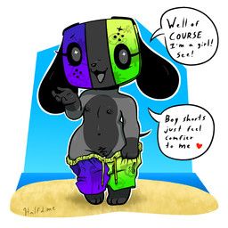 switch_dog, male_swimwear_challenge, nintendo, nintendo_switch, half_dime