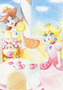 koopaling, princess_daisy, princess_peach, wendy_o._koopa, mario_bros