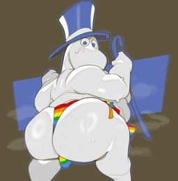 moominpappa, the_moomins, submarine_screw, anthro, back_fat