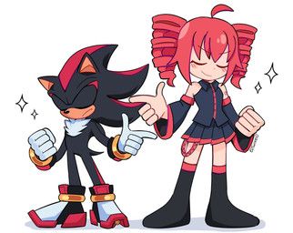 kasane_teto, shadow_the_hedgehog, sega, sonic_the_hedgehog_(series), utau
