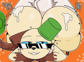 sunny_summer, luanctoons, anal, anal_penetration, big_butt