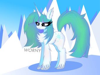 fan_character, hasbro, my_little_pony, mythology, worny