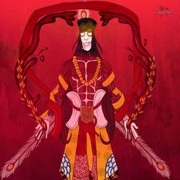 digimitsu, vonderdevil, beads, belt, blood