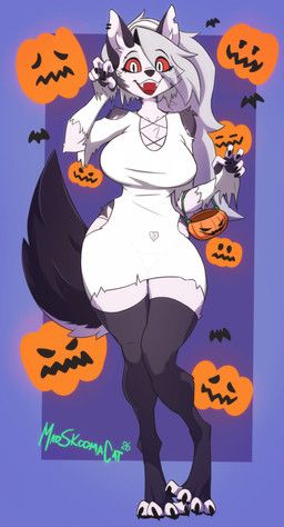 loona_(helluva_boss), halloween, hellaverse, helluva_boss, mythology