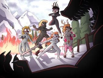 mythology, spriter, antelope, anthro, antlers
