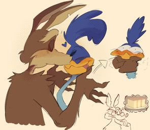 road_runner_(looney_tunes), wile_e._coyote, looney_tunes, warner_brothers, d_bilo4ca