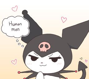 kuromi, onegai_my_melody, sanrio, orenjipiiru, anthro