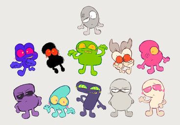 eight_(bfdi), five_(bfdi), four_(bfb), nine_(bfdi), one_(bfdi)